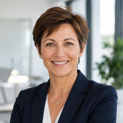 Portrait dirigeante, PME services